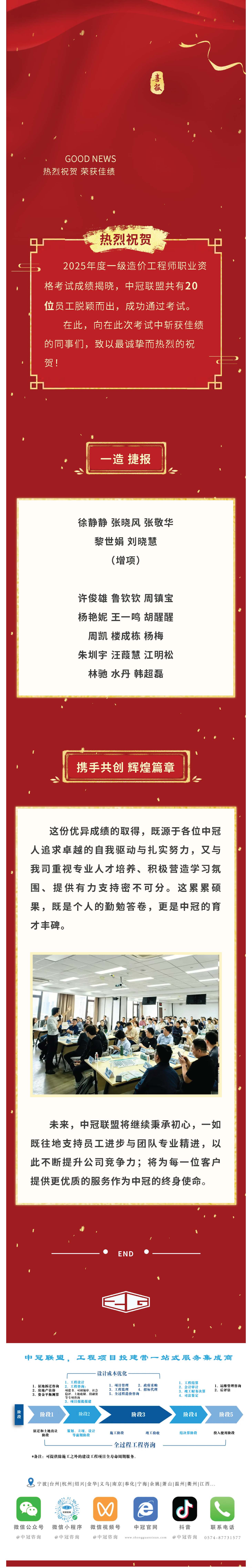 喜報(bào) 錦上添花！中冠聯(lián)盟一級造價(jià)工程師再添20人！.jpg